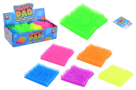 Fluffy pad 15x5cm assorti