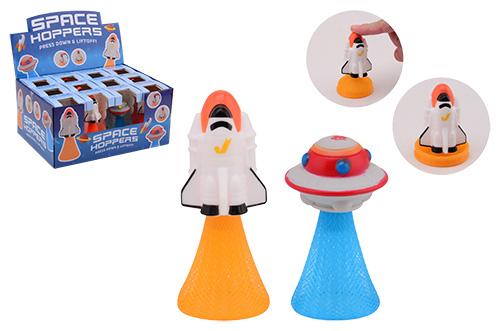 Ruimte hoppers in display - 2 assorti