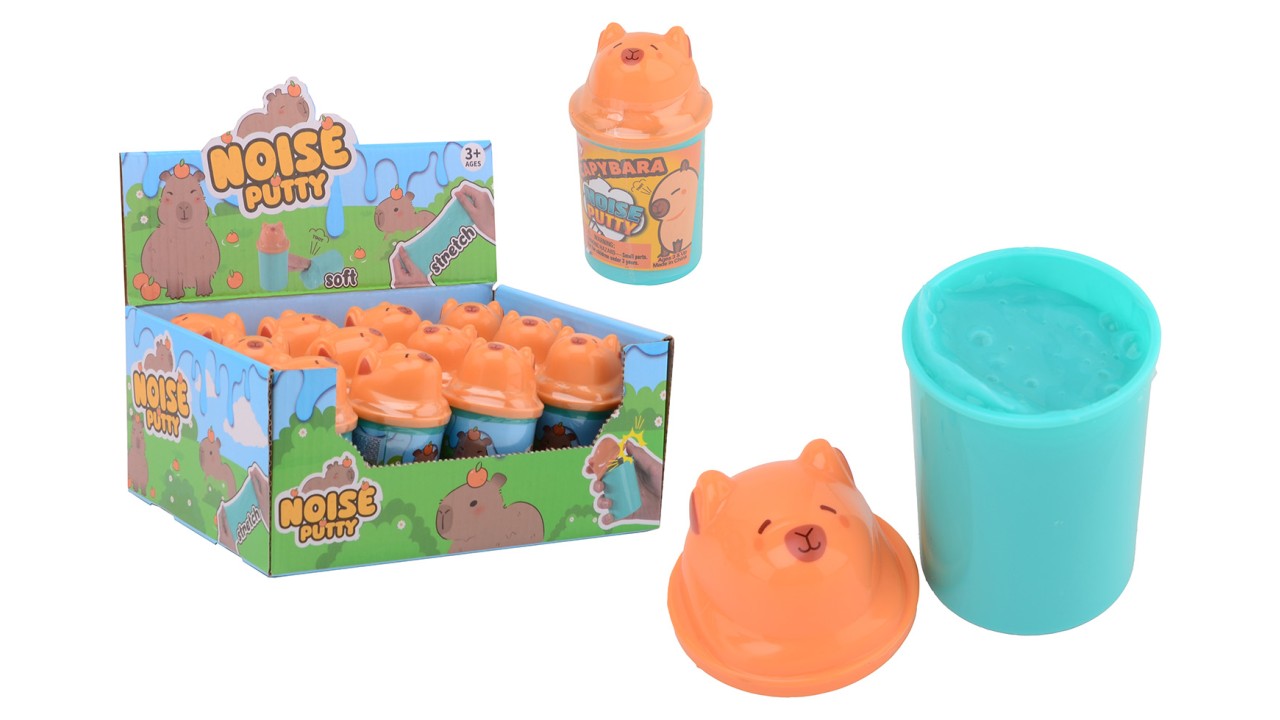 Capybara putty in display