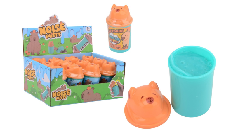 Capybara putty in display