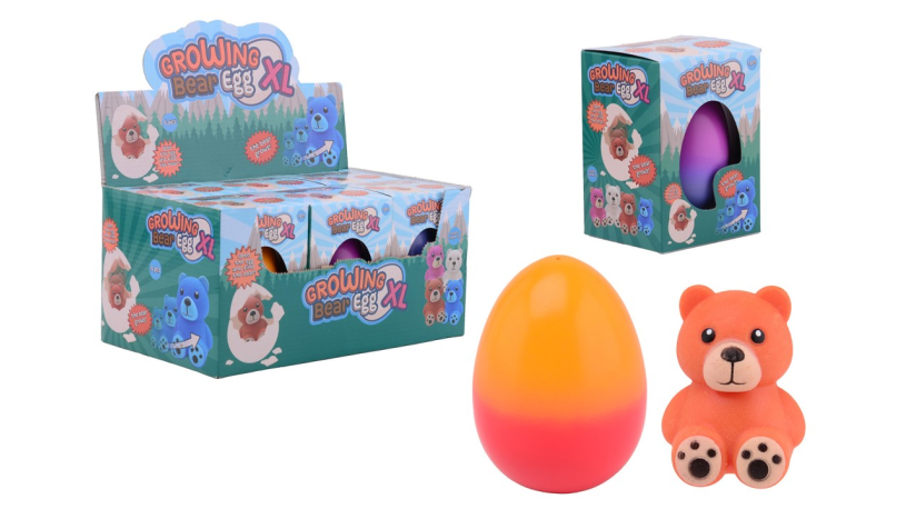 Super groeiende beer in ei in display