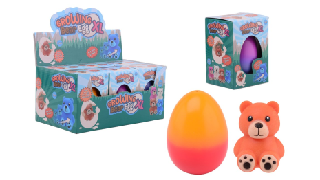 Super groeiende beer in ei in display