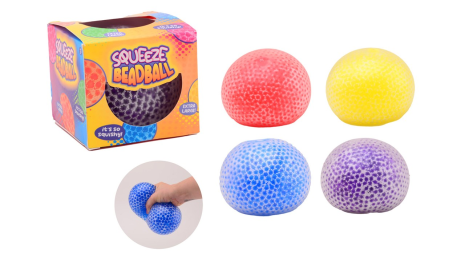 Grote squeeze bead bal in doos
