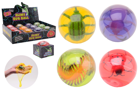 Putty bol met insect 12 assorti in display