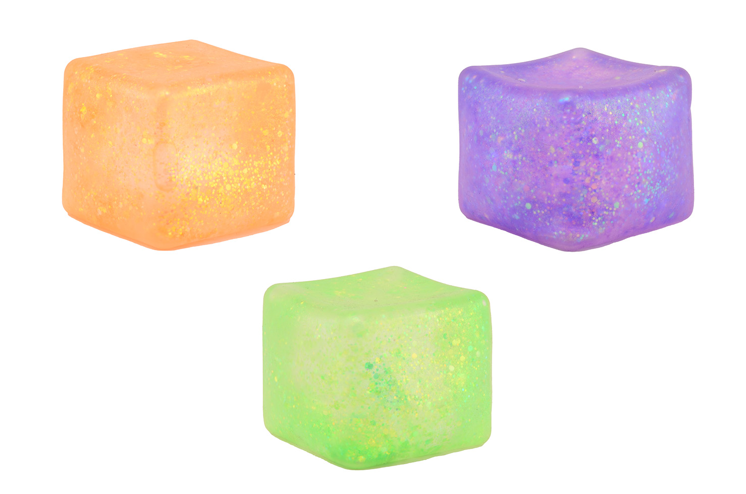 Giant Slow rise antistress kubus in display