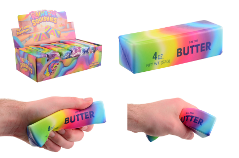 Regenboog Butter squeeze sensory in display