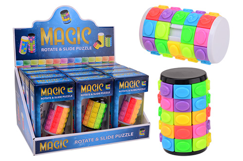 Rotate and Slide puzzel in display