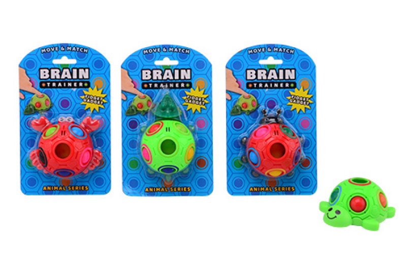 Hersenkraker dieren 4 assorti