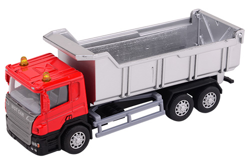 Super Cars 1:64 pull-back die-cast truck 4 assorti