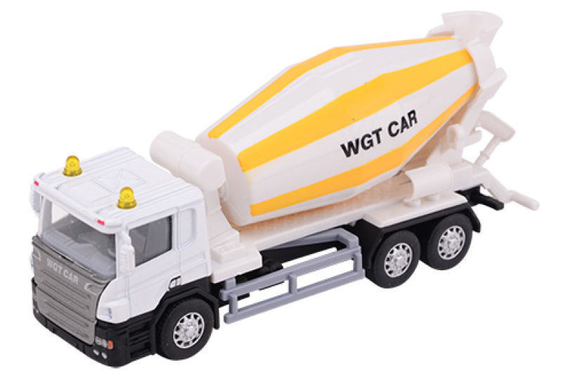 Super Cars 1:64 pull-back die-cast truck 4 assorti