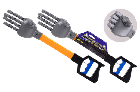 Robot hand 50 cm 2 assorti