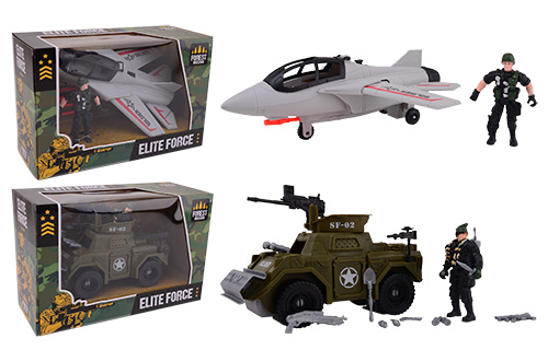 Combat Force speelset in doos 28cm 2 assorti