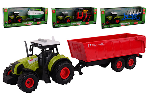 Junior Farming tractor speelset met frictie licht en geluid