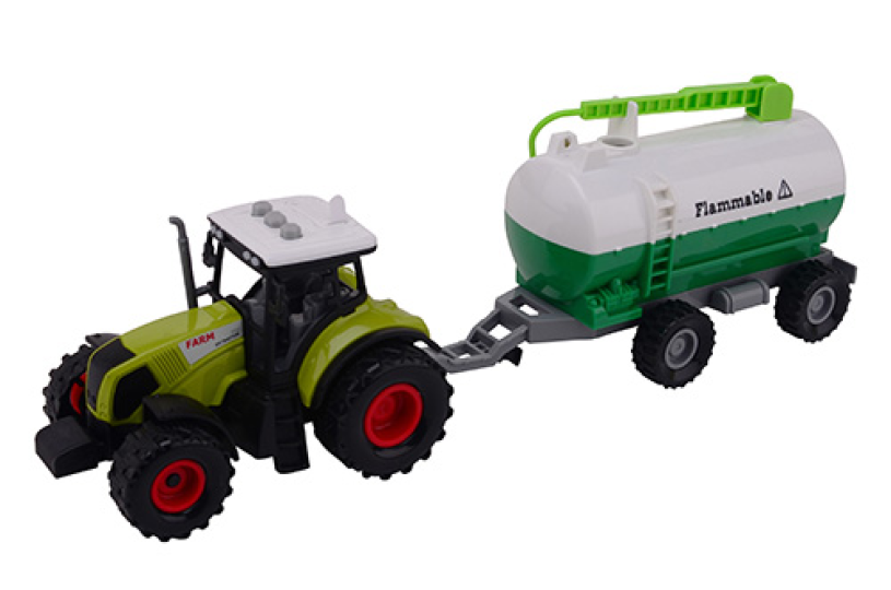 Junior Farming tractor speelset met frictie licht en geluid