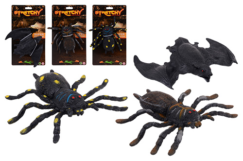 Animal World Spin / Vleermuis stretch 2 assorti