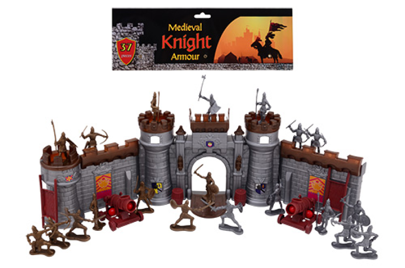 Knight ridderspeelset met kasteel
