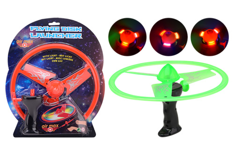 Air Max disc launcher met licht