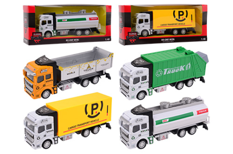 Super Cars die-cast truck 4 assorti
