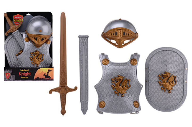 Medieval Knights Ridderset groot 5-delig op kaart