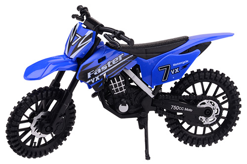 Dirtbike in doos 3 assorti