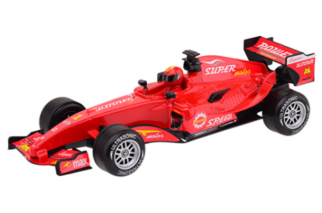 Raceauto 1:18 met licht en geluid