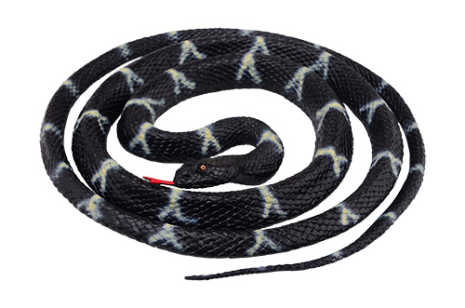 Opgerolde slang in display 4 assorti