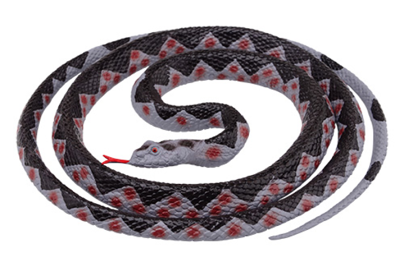 Opgerolde slang in display 4 assorti