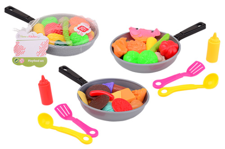 Home and Kitchen koekenpan met inhoud 20-delig