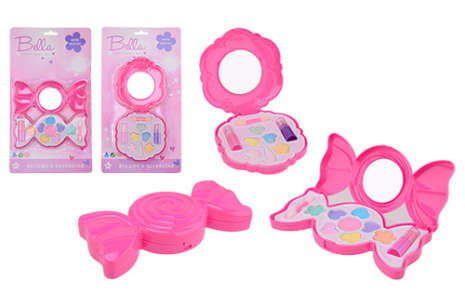 Bella make-up set op kaart 2 assorti