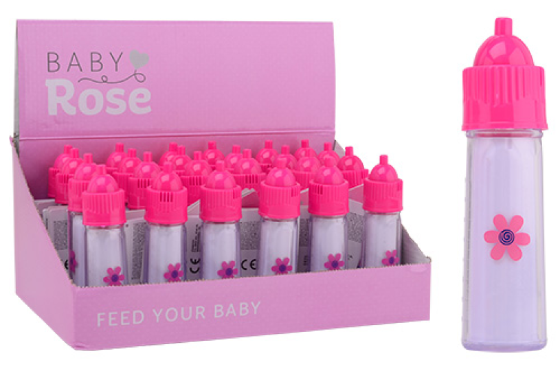 Baby Rose zuigfles met geluid in display