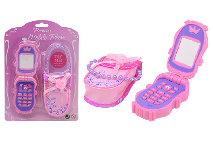 Mobiele telefoon met tasje