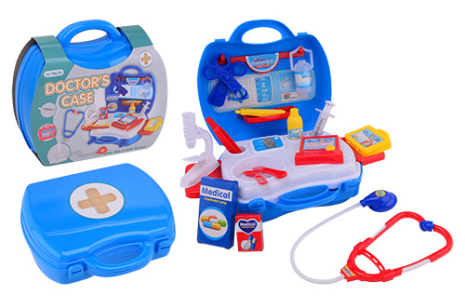 Medische onderzoeksset in koffer