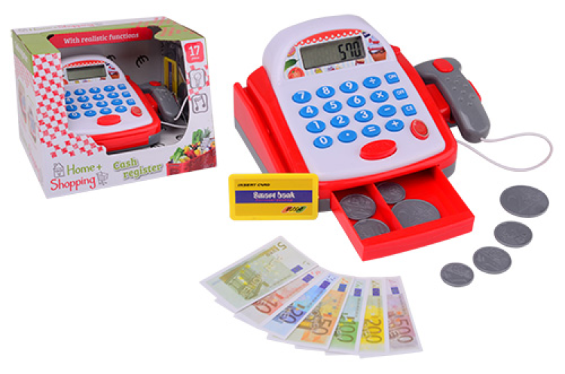 Home and Shopping kassa met licht en geluid