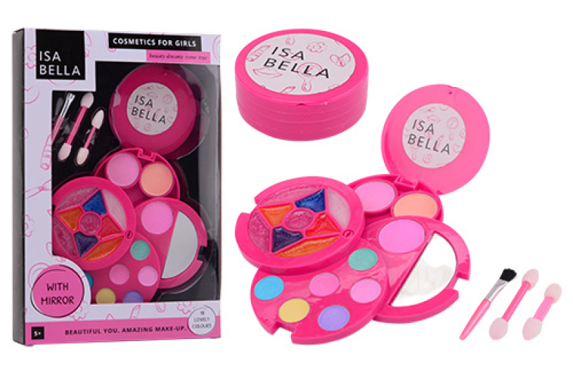Isabella make-up set in ronde doos