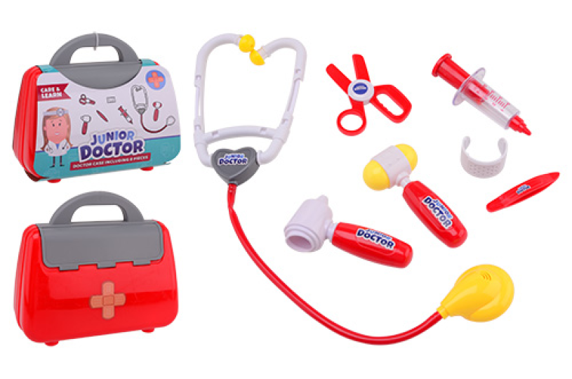 Dokterstas met accessoires 8-delig
