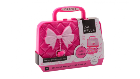 Isabella make-up koffer met spiegel 25-delig