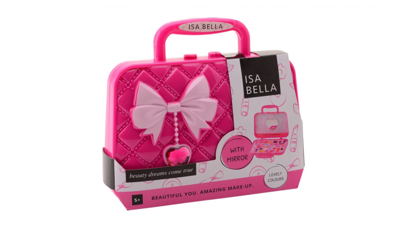 Isabella make-up koffer met spiegel 25-delig