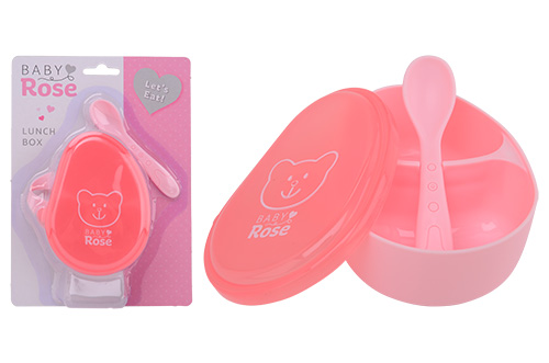 Baby Rose lunch trommel op kaart