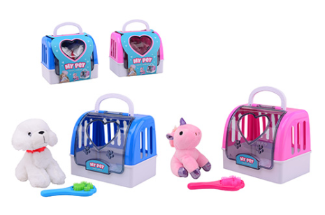 Dieren reiskoffer 2 assorti