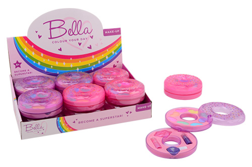 Bella make-up donut in display