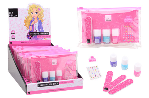 Isabella Nagel stylist set in opbergtas in display