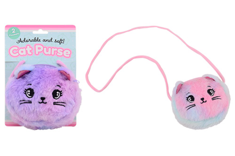 Schattig pluche tasje 3 assorti