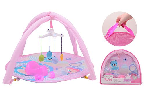 Baby Rose poppen speelmat