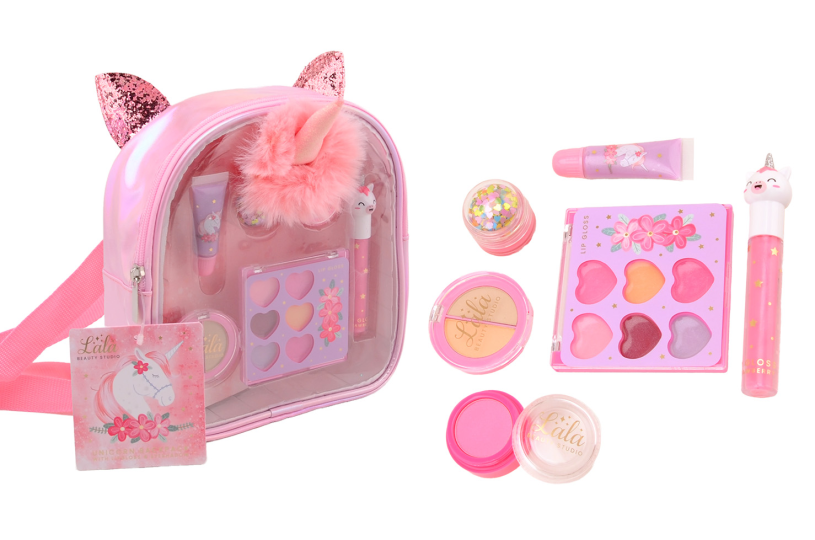 LaLa - Make up set in eenhoorn rugzak