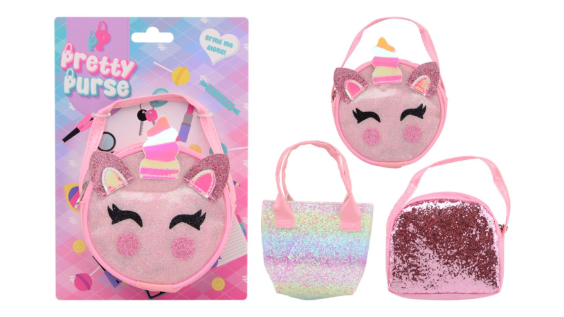Pretty Purse Glamourtasje 3 assorti
