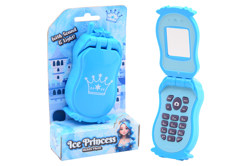 Ijs prinsessen telefoon op kaart