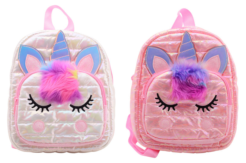 Eenhoorn rugzak 2 assorti