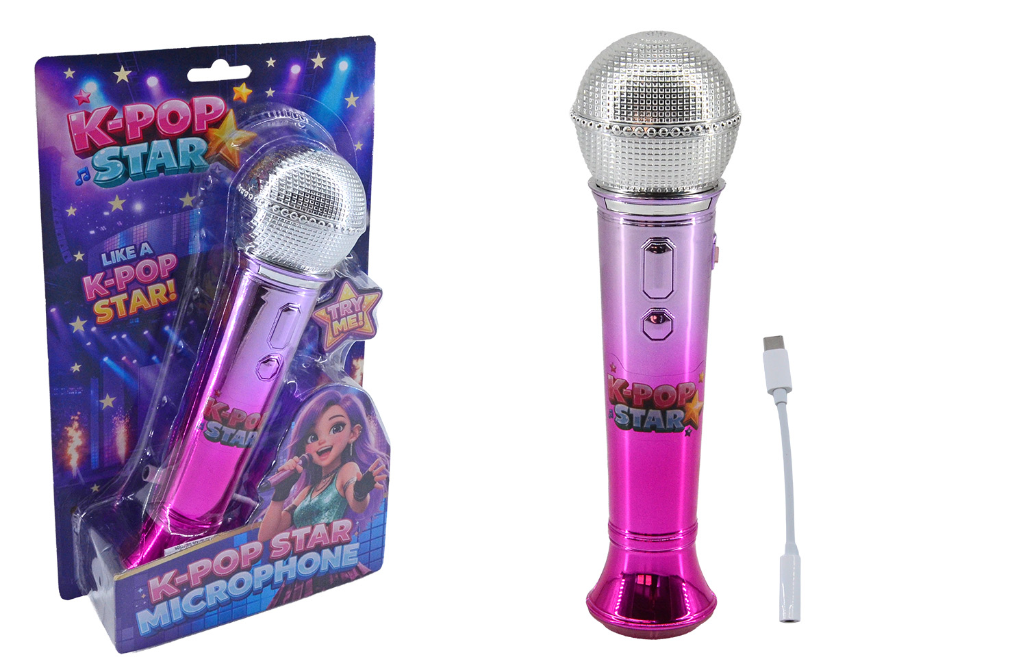 K-pop star - Microfoon