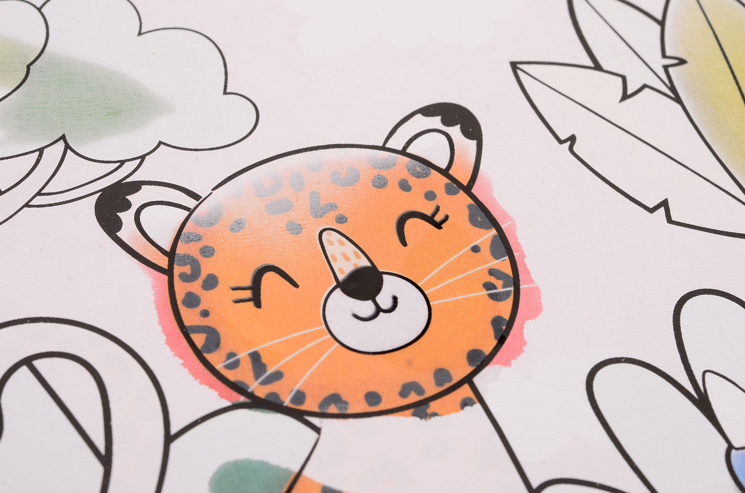 Magisch tekenblok met waterkwast 3 assorti