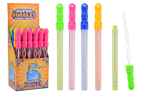 Bellenblaaszwaard +/- 37cm in display